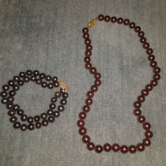 Jewelry - Bracelet and Necklace different tones